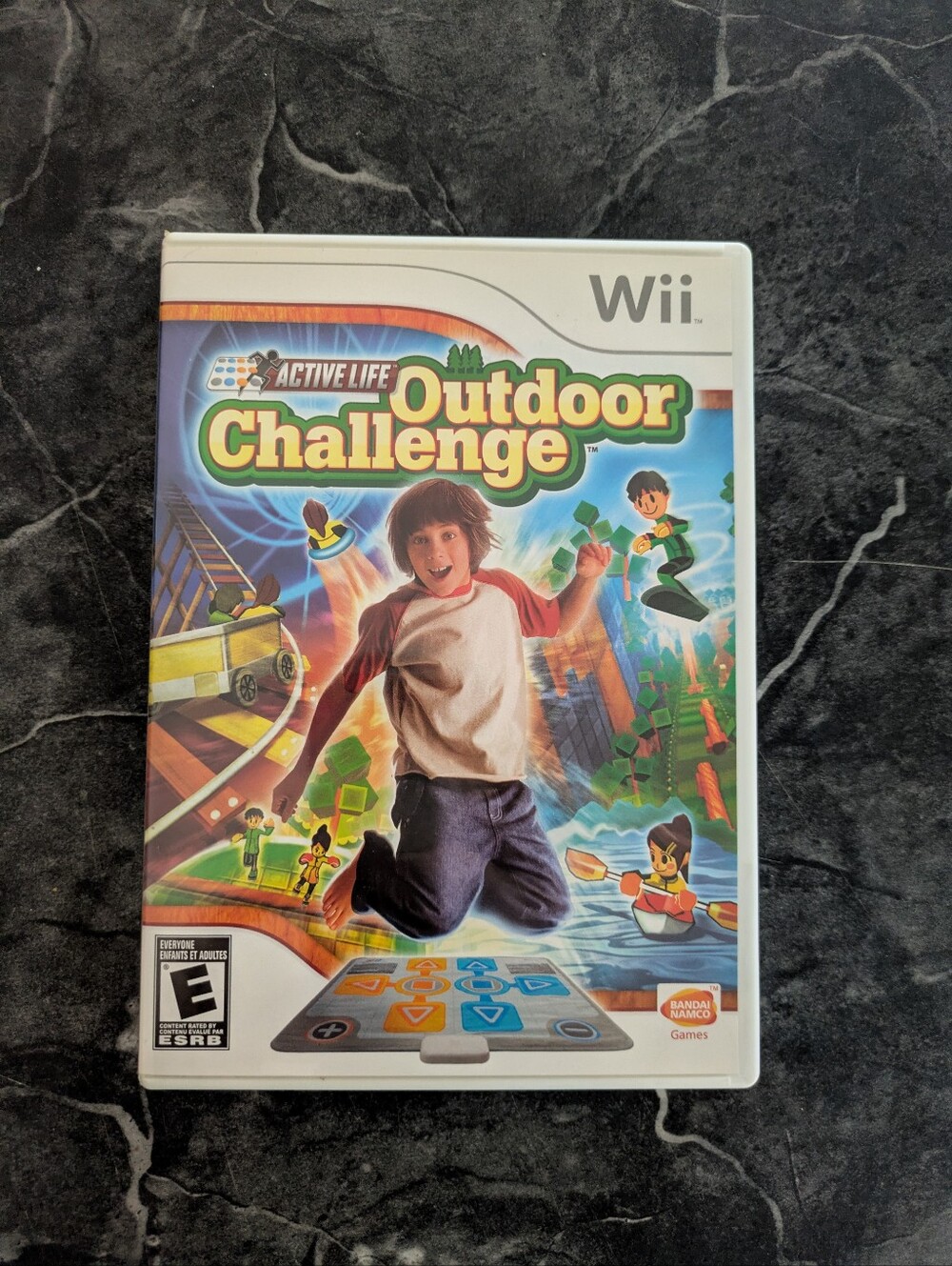 Active Life Outdoor Challenge Nintendo Wii Game Only No Mat